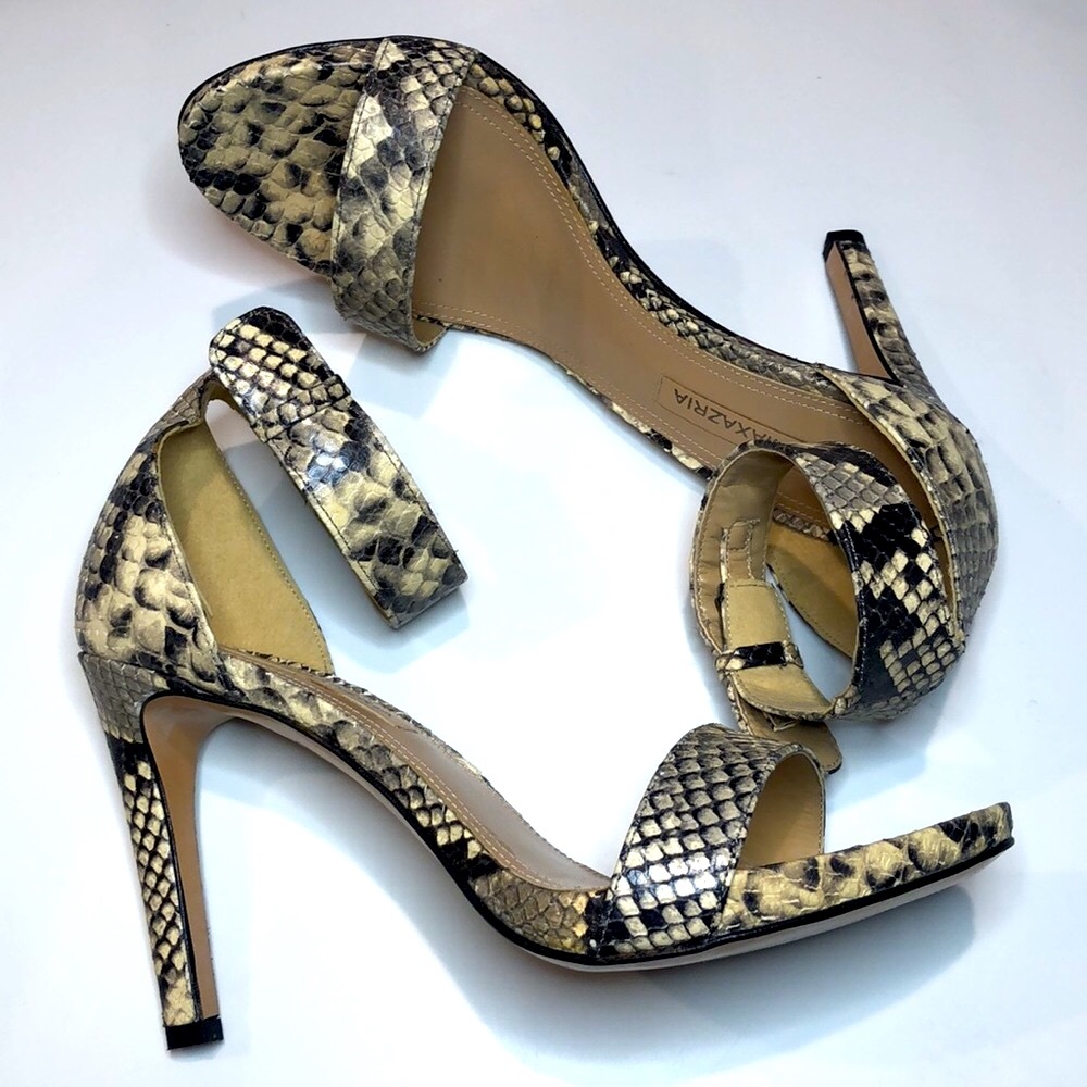 BCBGMaxAzria NEW strapped heels, NEW